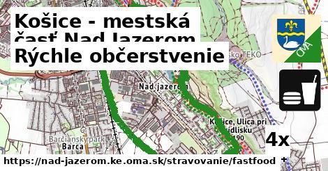 Všetky body v Košice - mestská časť Nad Jazerom