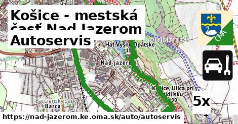 autoservis v Košice - mestská časť Nad Jazerom