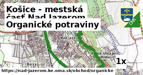 organické potraviny v Košice - mestská časť Nad Jazerom