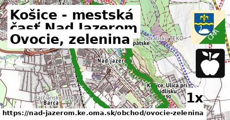 Ovocie, zelenina, Košice - mestská časť Nad Jazerom