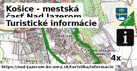 Turistické informácie, Košice - mestská časť Nad Jazerom