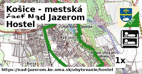 Hostel, Košice - mestská časť Nad Jazerom