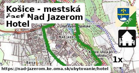 Hotel, Košice - mestská časť Nad Jazerom