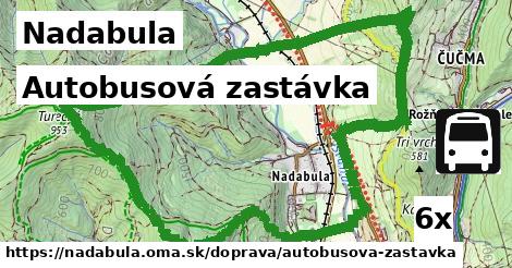 Autobusová zastávka, Nadabula