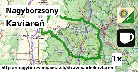 Kaviareň, Nagybörzsöny