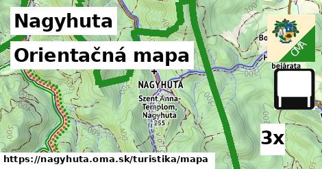 Orientačná mapa, Nagyhuta