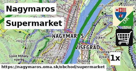 supermarket v Nagymaros