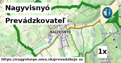 prevádzkovateľ v Nagyvisnyó