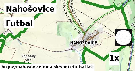 Futbal, Nahošovice