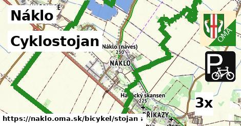 Cyklostojan, Náklo