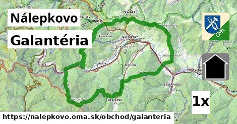 Galantéria, Nálepkovo