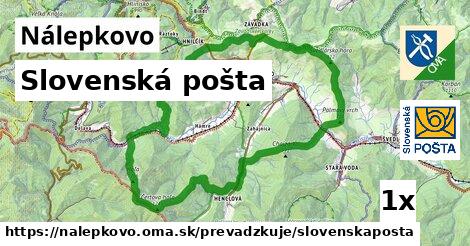 Slovenská pošta, Nálepkovo