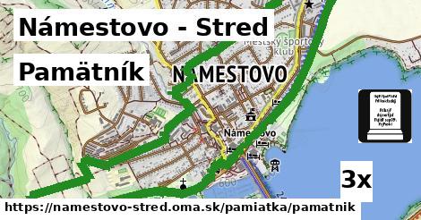 Pamätník, Námestovo - Stred