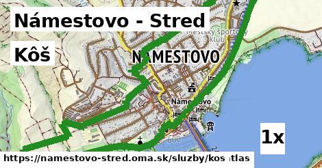 kôš v Námestovo - Stred