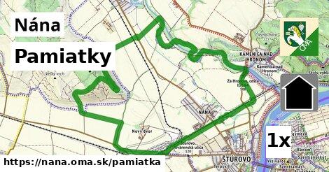 pamiatky v Nána