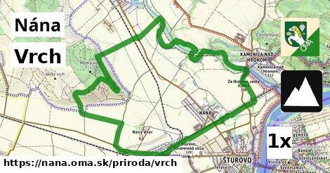 Vrch, Nána
