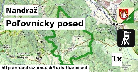 Poľovnícky posed, Nandraž