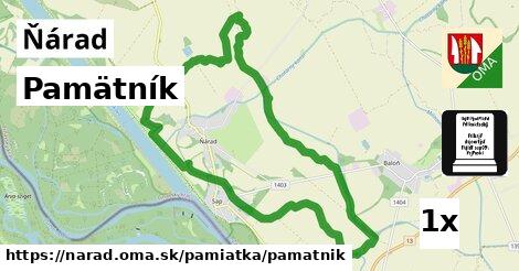 Pamätník, Ňárad