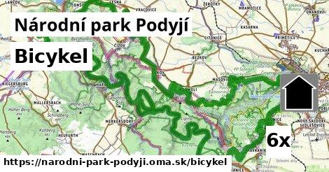 bicykel v Národní park Podyjí