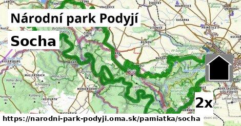 Socha, Národní park Podyjí