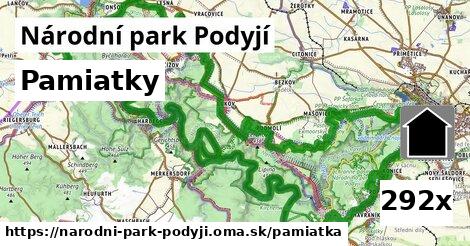 pamiatky v Národní park Podyjí