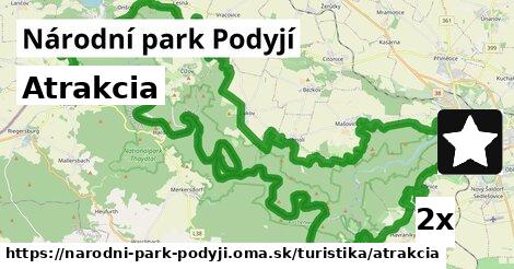 Atrakcia, Národní park Podyjí