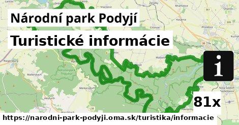 Turistické informácie, Národní park Podyjí