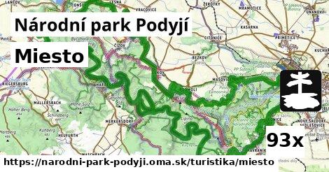 Miesto, Národní park Podyjí