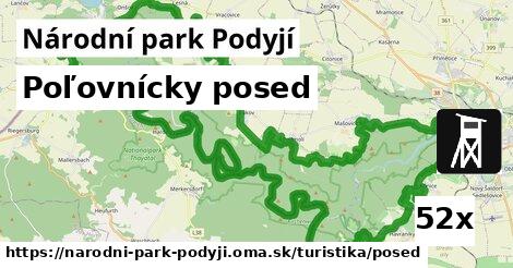 Poľovnícky posed, Národní park Podyjí