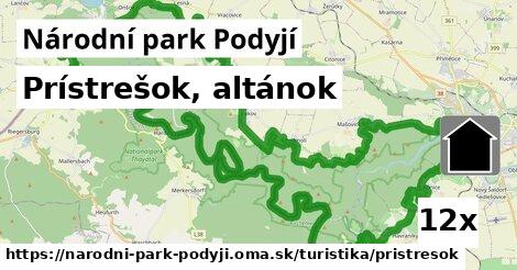 Prístrešok, altánok, Národní park Podyjí