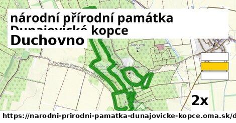 duchovno v národní přírodní památka Dunajovické kopce