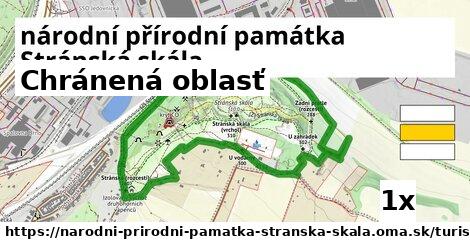 Chránená oblasť, národní přírodní památka Stránská skála