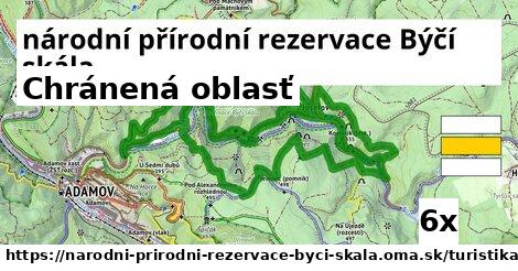 Chránená oblasť, národní přírodní rezervace Býčí skála