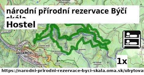 hostel v národní přírodní rezervace Býčí skála