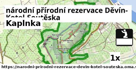 kaplnka v národní přírodní rezervace Děvín-Kotel-Soutěska