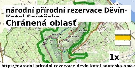 Chránená oblasť, národní přírodní rezervace Děvín-Kotel-Soutěska