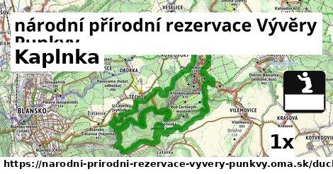 Kaplnka, národní přírodní rezervace Vývěry Punkvy