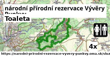 Toaleta, národní přírodní rezervace Vývěry Punkvy