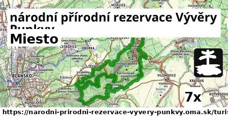 Miesto, národní přírodní rezervace Vývěry Punkvy