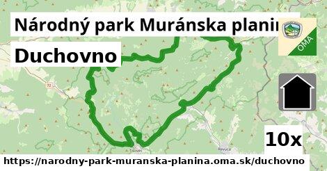 duchovno v Národný park Muránska planina