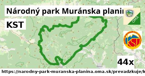 KST, Národný park Muránska planina