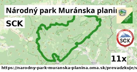 SCK, Národný park Muránska planina