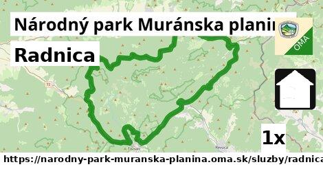 Radnica, Národný park Muránska planina