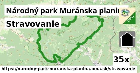 stravovanie v Národný park Muránska planina