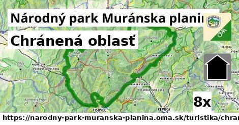 chránená oblasť v Národný park Muránska planina