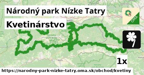 Kvetinárstvo, Národný park Nízke Tatry