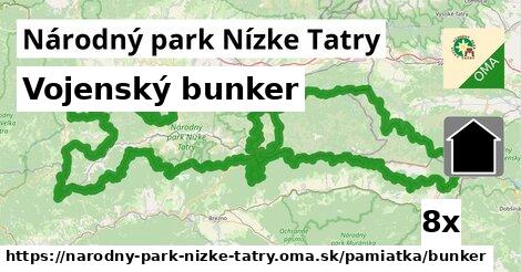 Vojenský bunker, Národný park Nízke Tatry