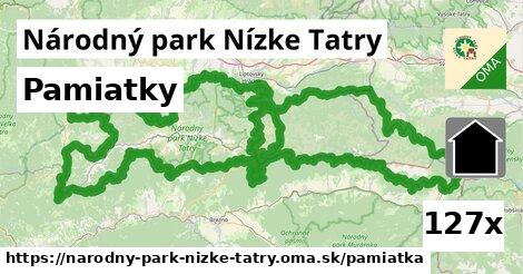 pamiatky v Národný park Nízke Tatry