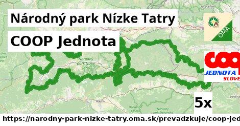 COOP Jednota, Národný park Nízke Tatry