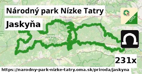 Jaskyňa, Národný park Nízke Tatry